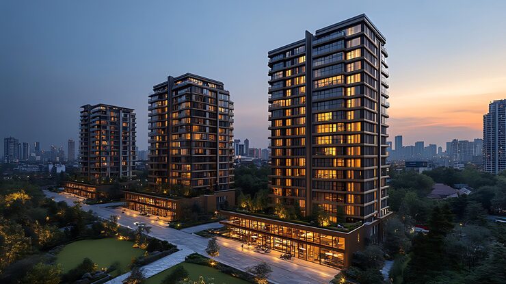 Balaji Skyline premium highrise apartment in Kharghar Panvel