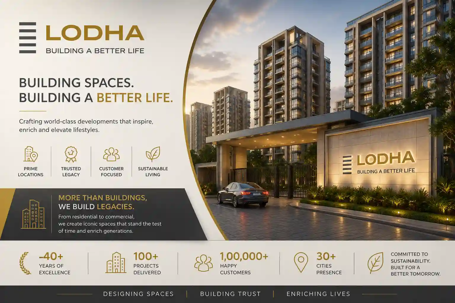 Lodha Group Official Logo for Projects in Panvel Navi Mumbai