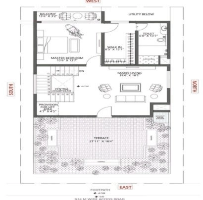 Wadhwa Plots Panvel 1500 SQFT Plot Layout